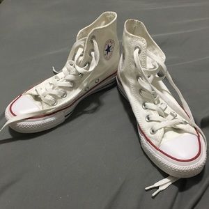 White high top converse